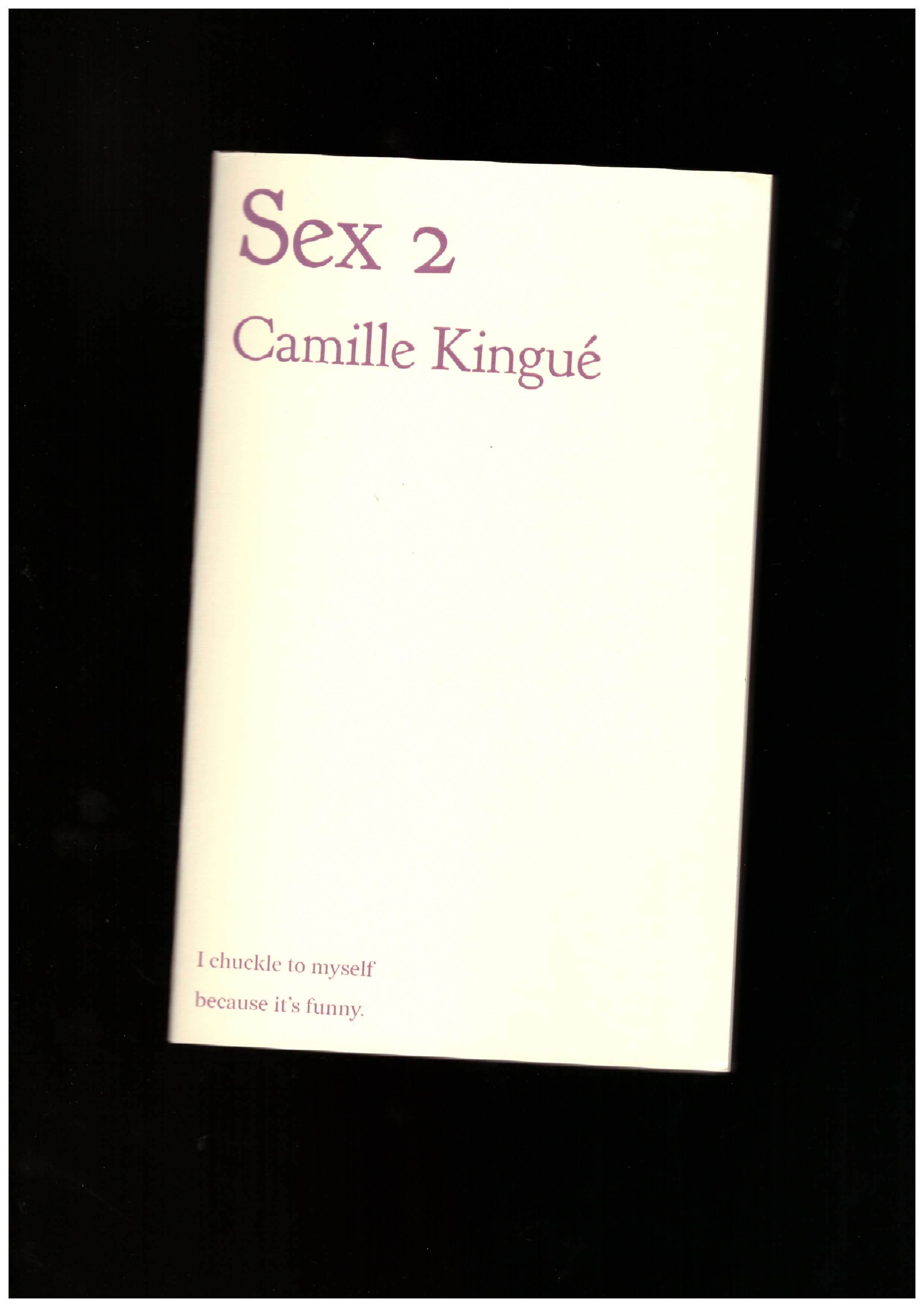 KINGUÉ, Camille - Sex 2